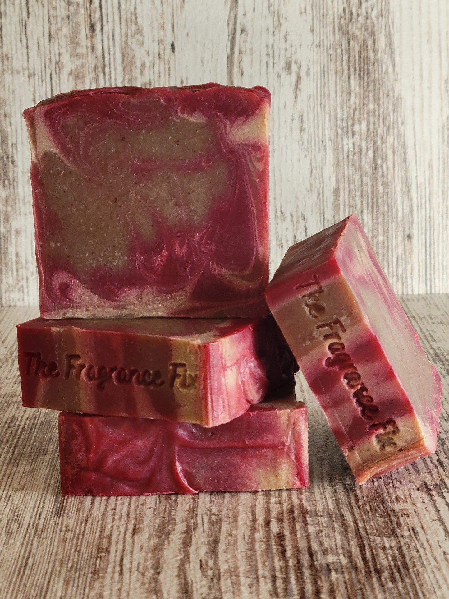 Artisan Soap - Red, White & Berry